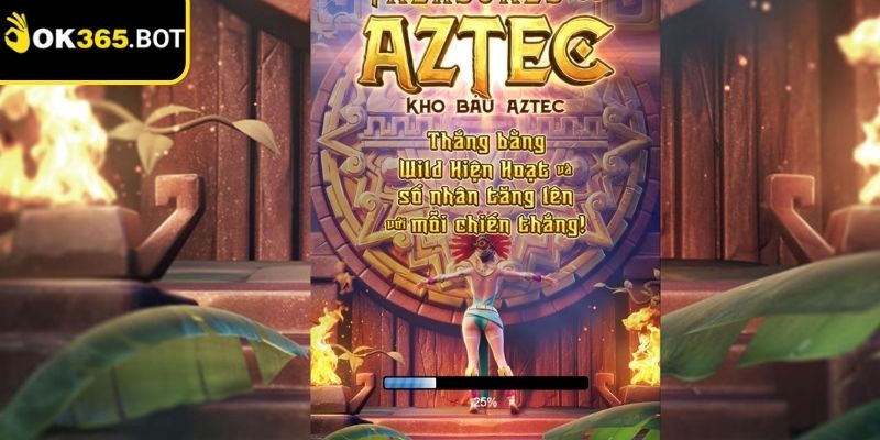 Khám phá Aztec báu OK365 với bối cảnh cổ đại, hình ảnh chiều sâu lịch sử