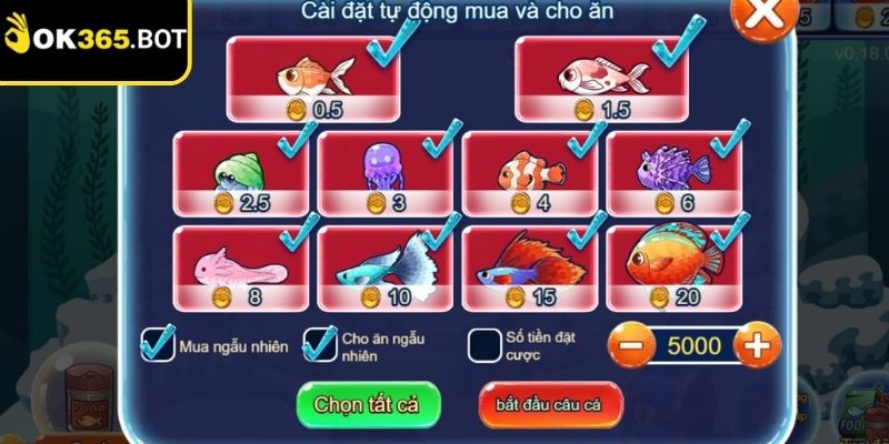 Hướng dẫn chi tiết giá trị mỗi loài và hiệu ứng