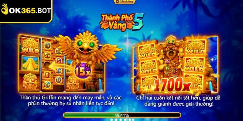 Thành phố vàng 5 OK365 thiết kế tinh xảo